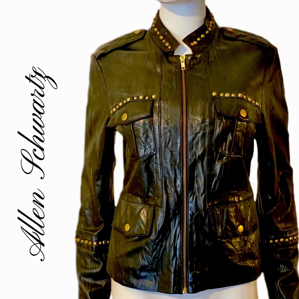 Abs Allen B Schwartz leather jacket